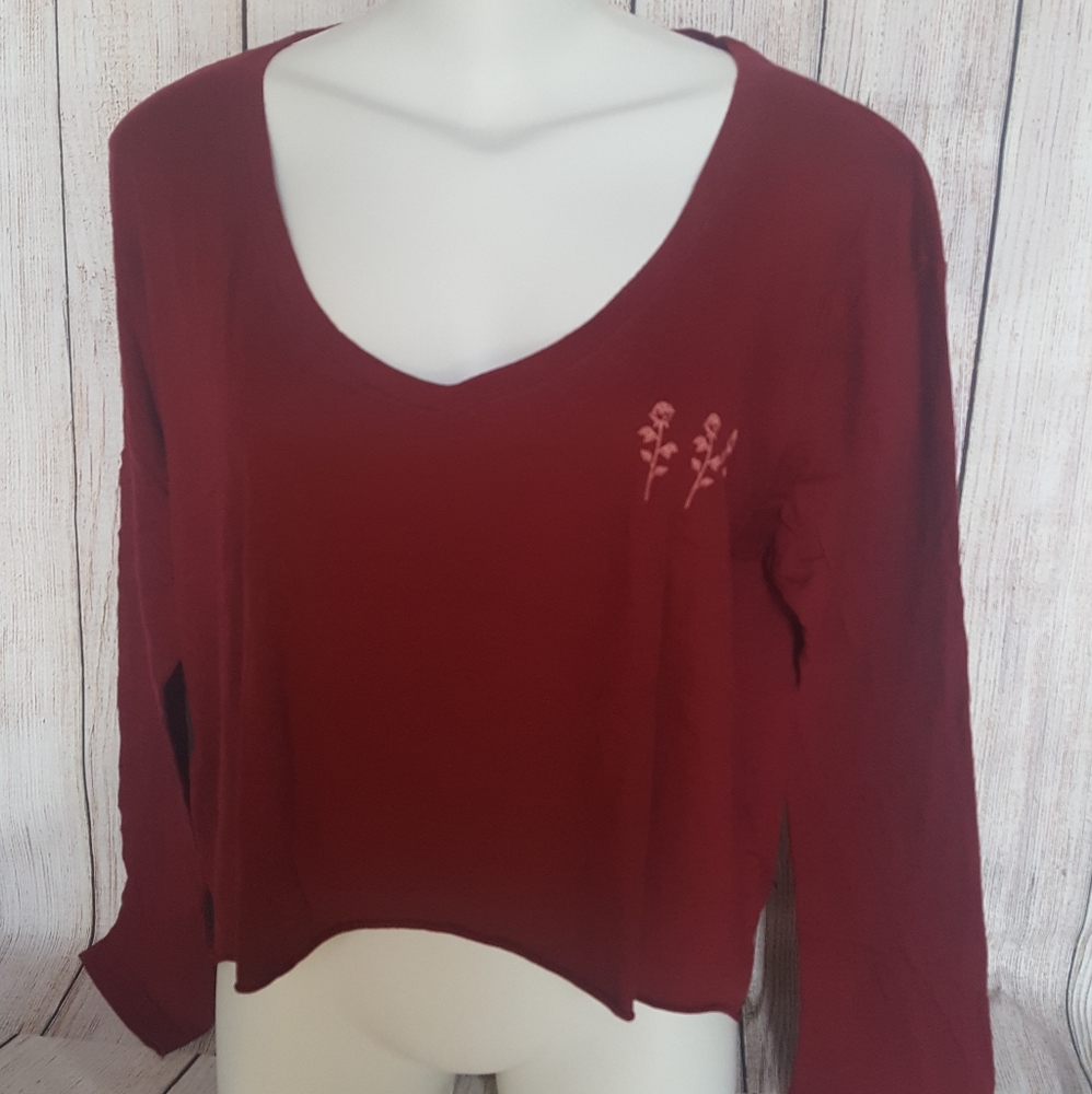 Victoria secret PINK Longsleeve Crop top